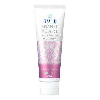 獅王CLINICA ENAMEL PEARL美白牙膏(花香)